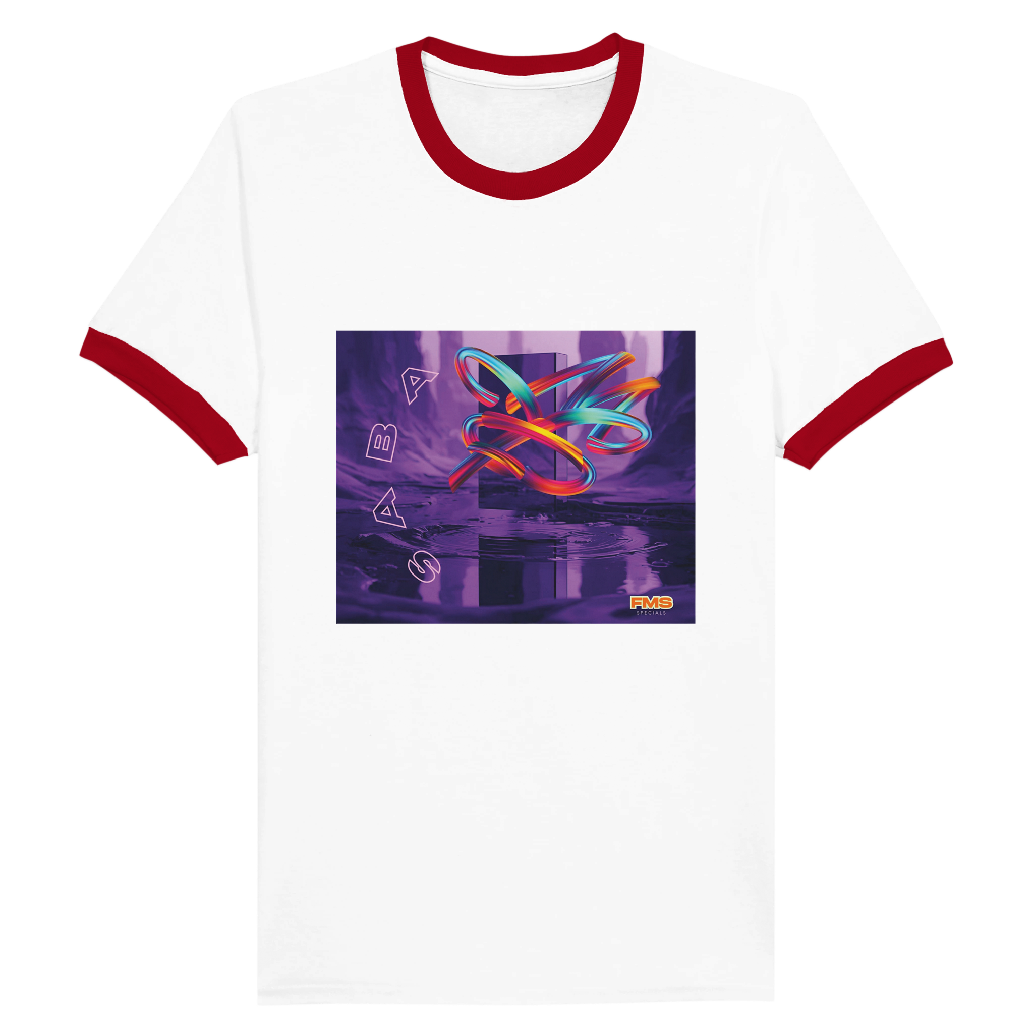 SABA – Power is Art | Retro Ringer T-Shirt